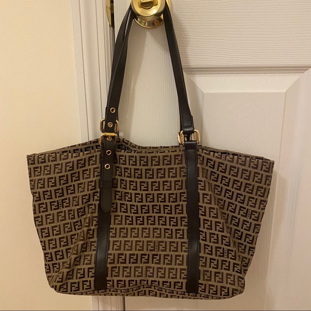 Fendi zucca tote bag